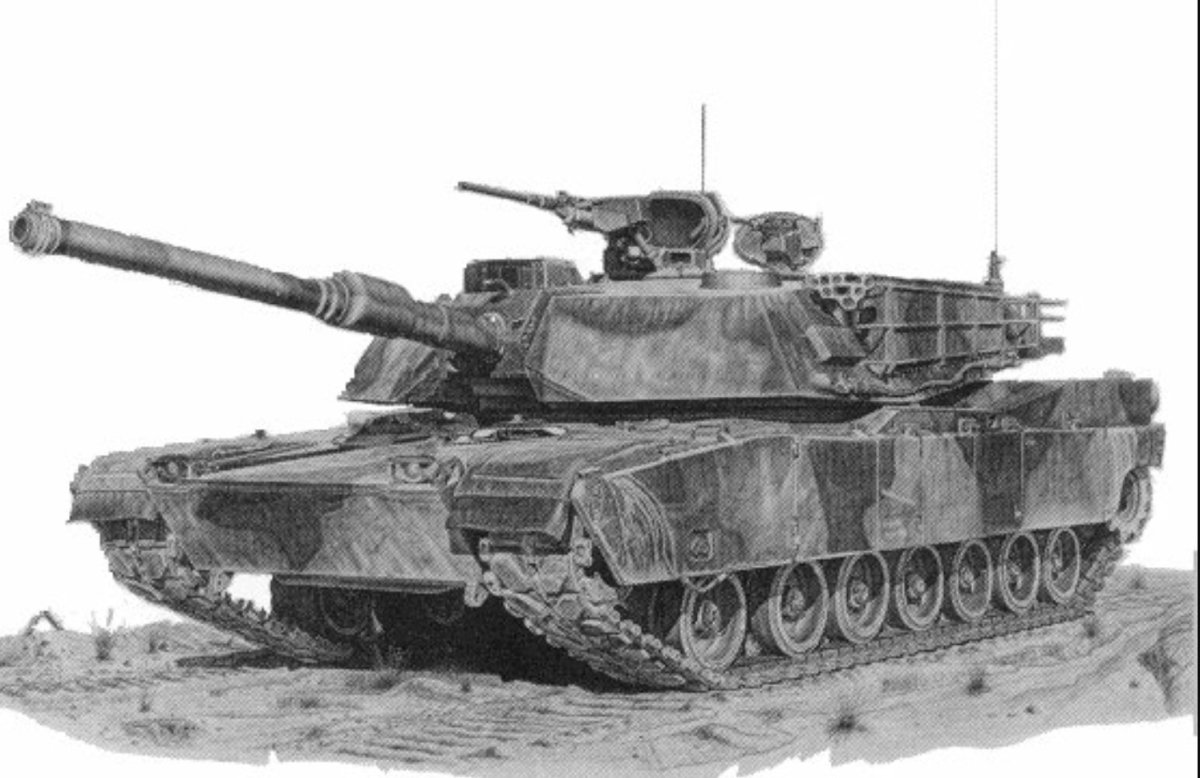 Абрамс рисунок