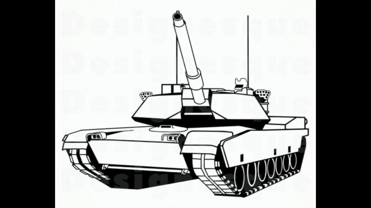 Танк т-80 раскраска