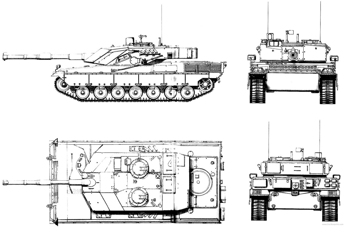 C1 Ariete чертеж