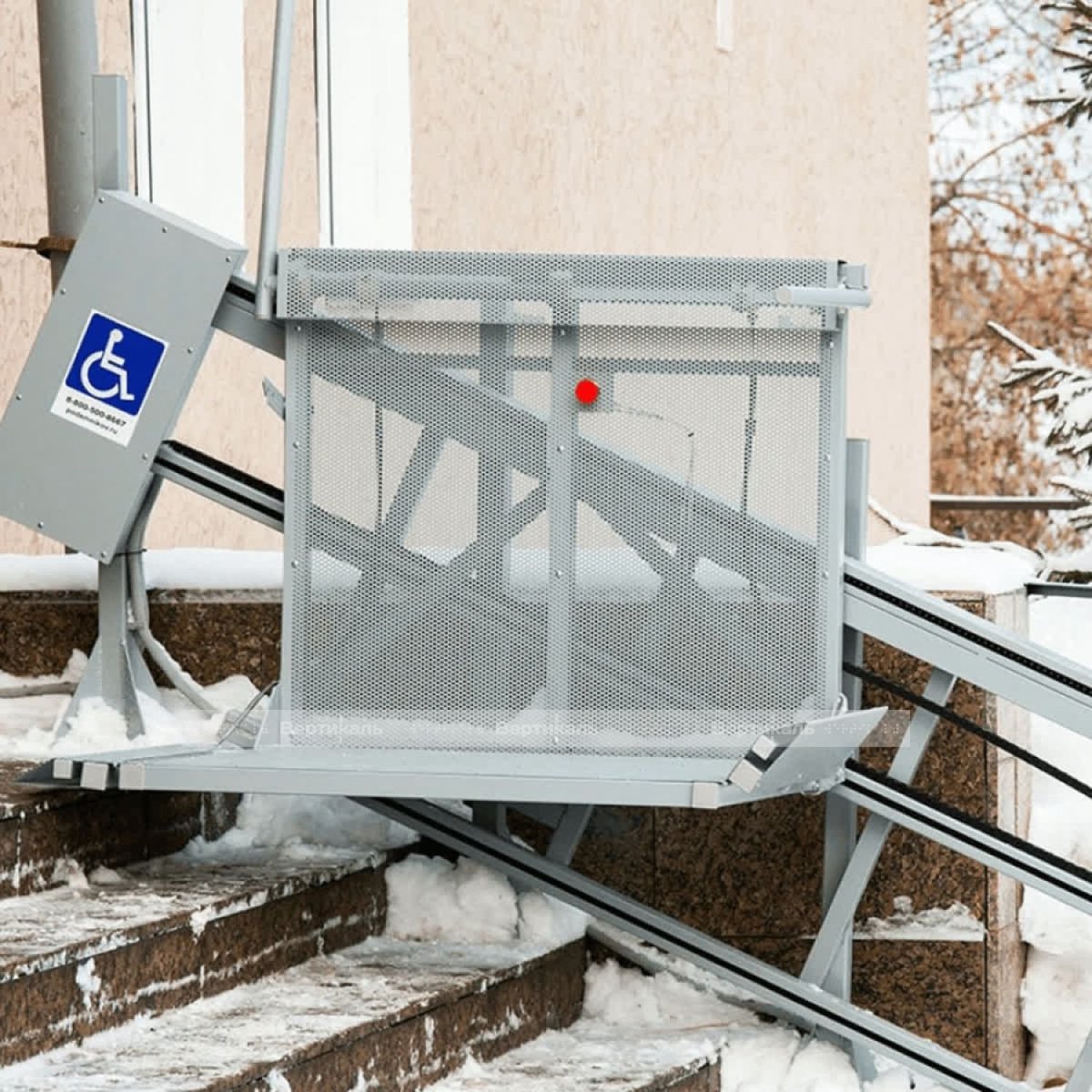 Наклонный подъемник для инвалидов НПУ 001