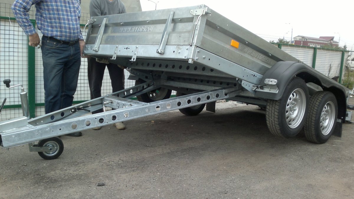 Прицеп МЗСА самосвальный
