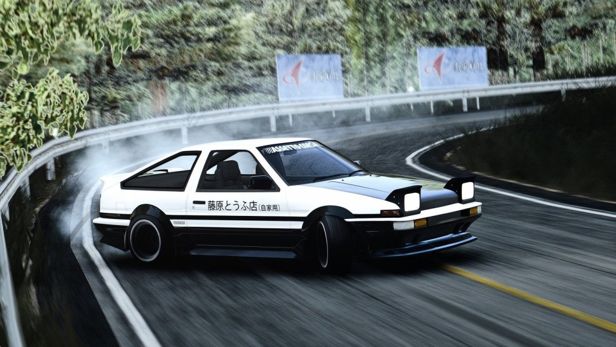 Toyota Corolla ae86 Trueno