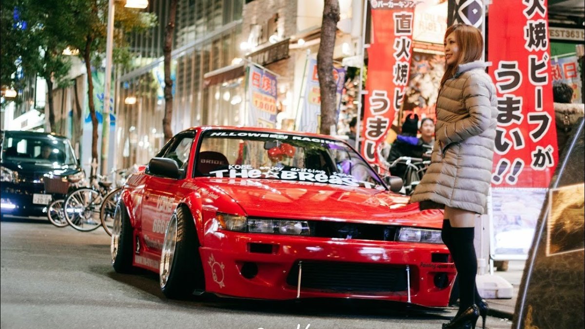 Nissan Silvia s13 Япония