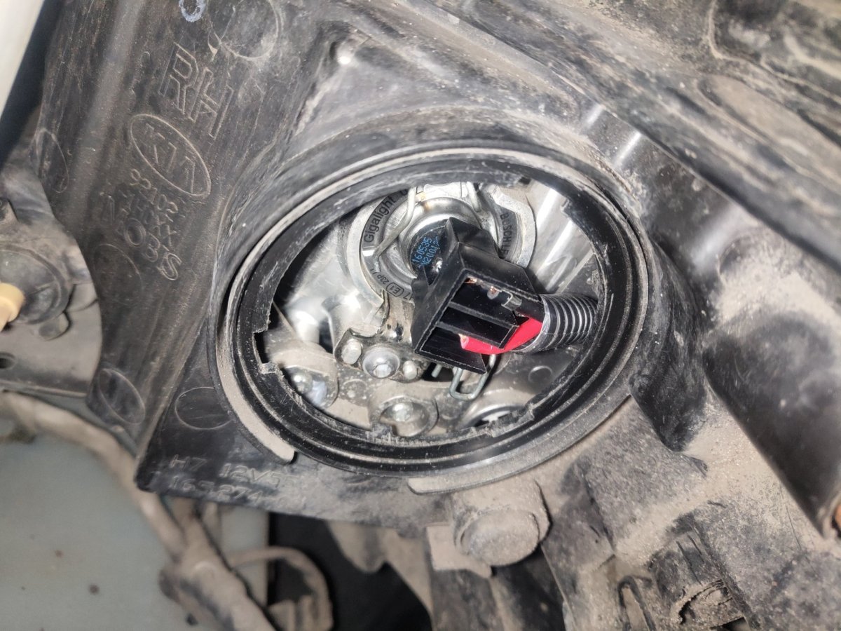 Kia Ceed 2010 лампы ближнего света