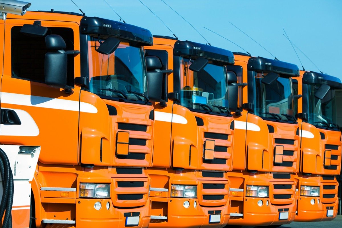 Тягач оранжевый оранжевый новый