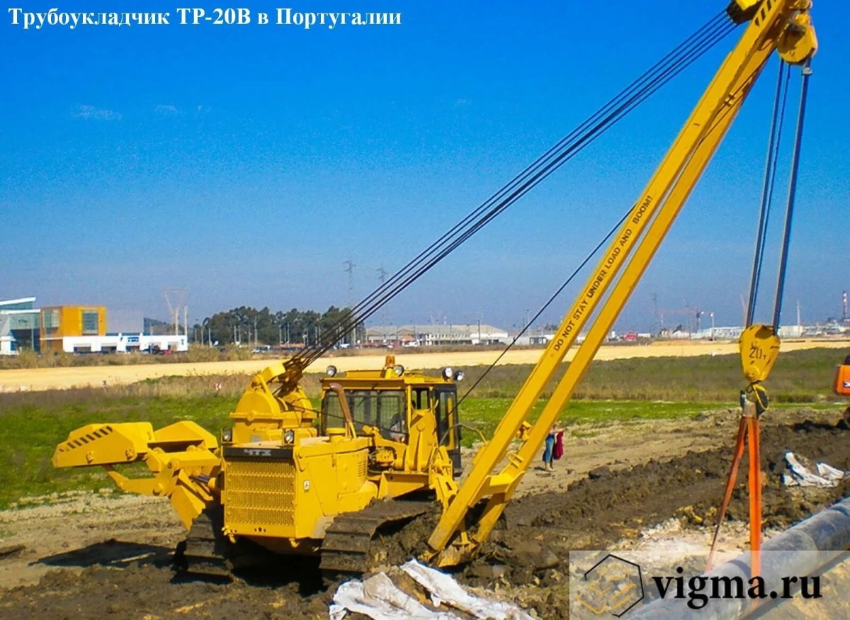 Трубоукладчик ЧТЗ тр12.22.01