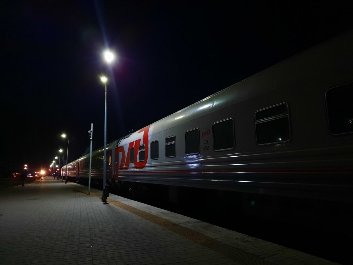 Поезд Череповец Москва