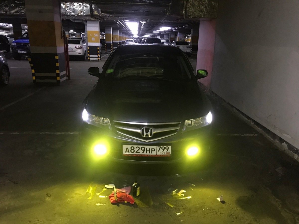 Лед лампы ПТФ Хонда Аккорд