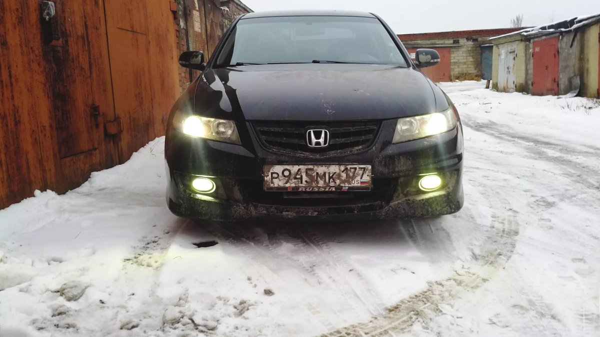 ПТФ Аккорд 7 Рестайлинг бампер в