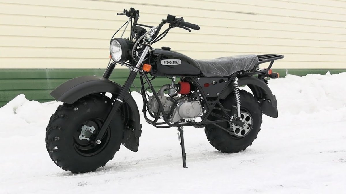 Мотоцикл внедорожный Скаут-3-125