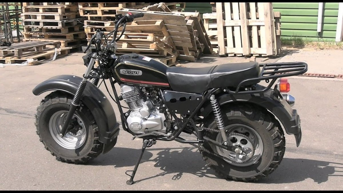 Скаут 3 мотовездеход