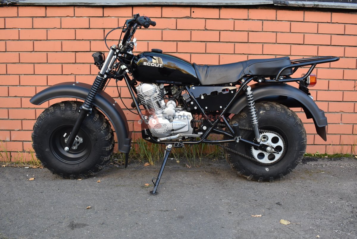 Мотоцикл внедорожный Скаут-3v-200