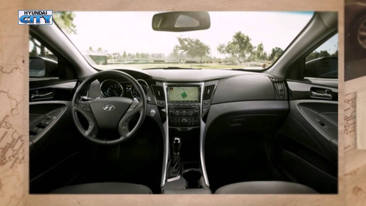 Хендай Соната 2014 года салон