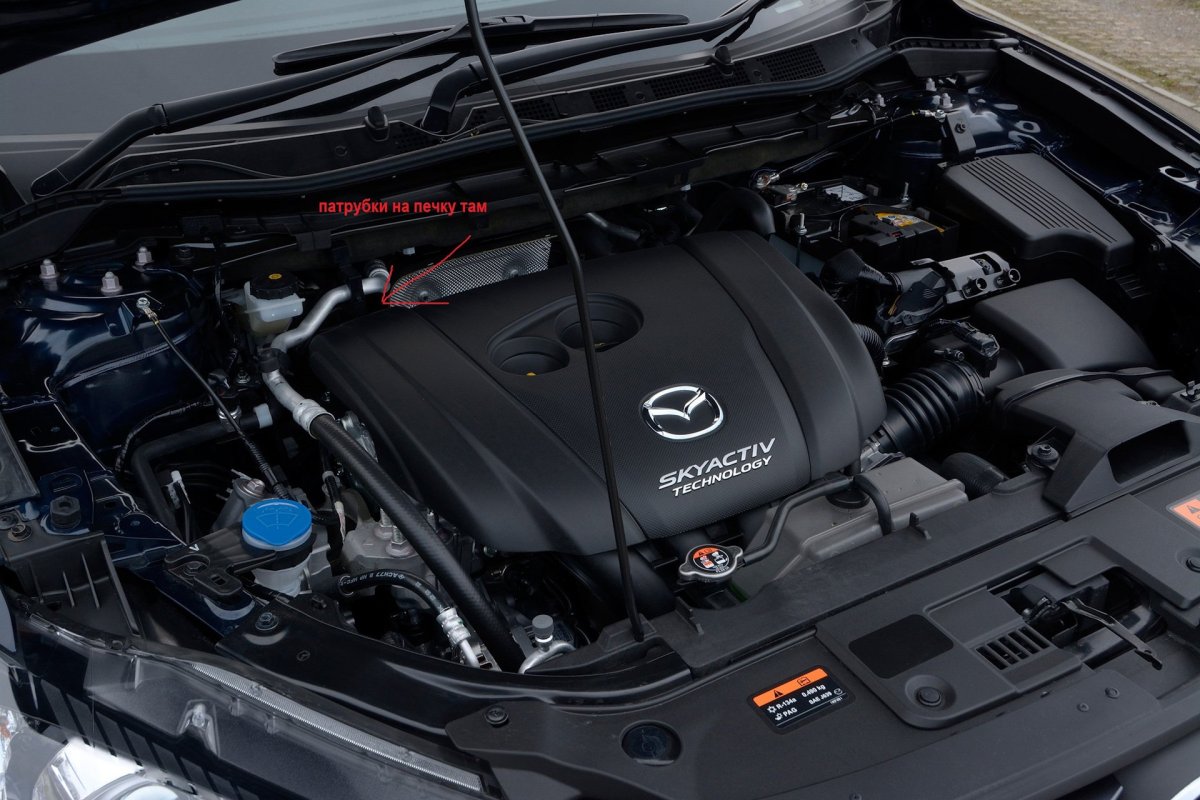 Под капотом Mazda CX 5 2019