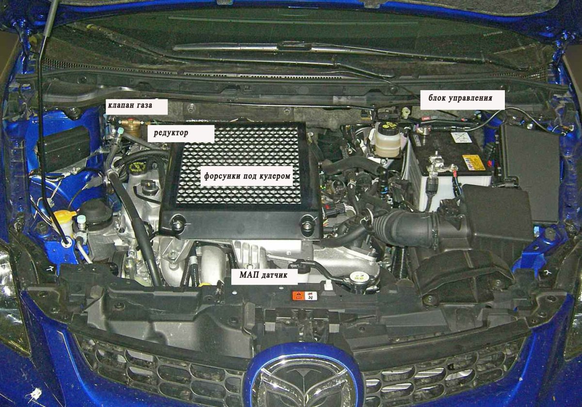 Mazda cx7 2.3 номер двигателя