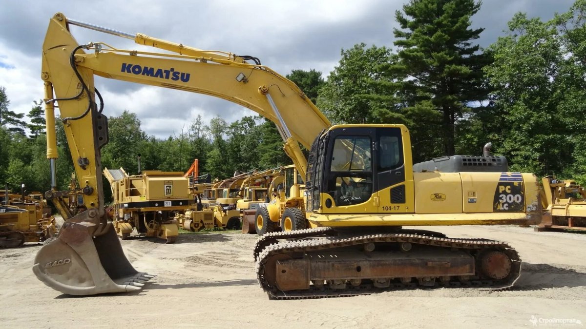 Гусеничный экскаватор Komatsu pc300