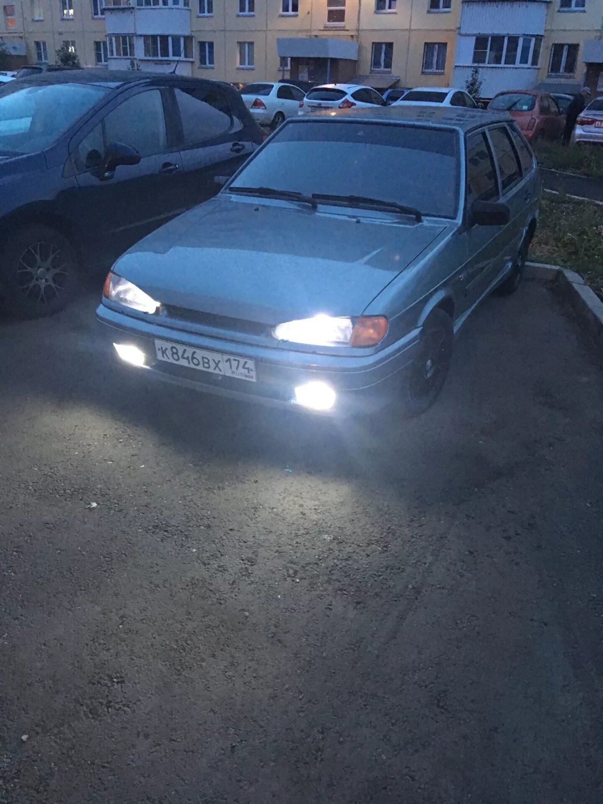 Лазерные ПТФ на ВАЗ 2114