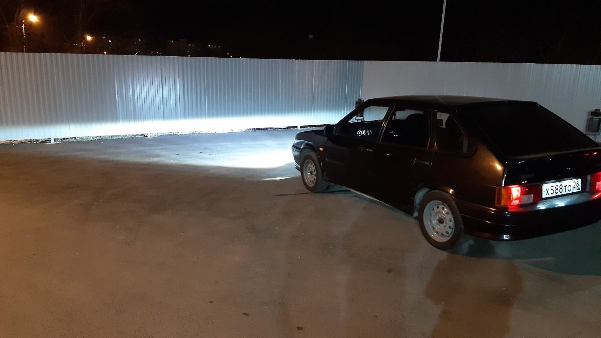 Лед туманки на ВАЗ 2114