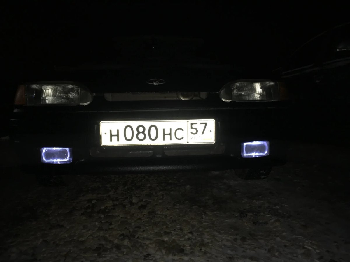 ПТФ на ВАЗ 2114 диодные Салман