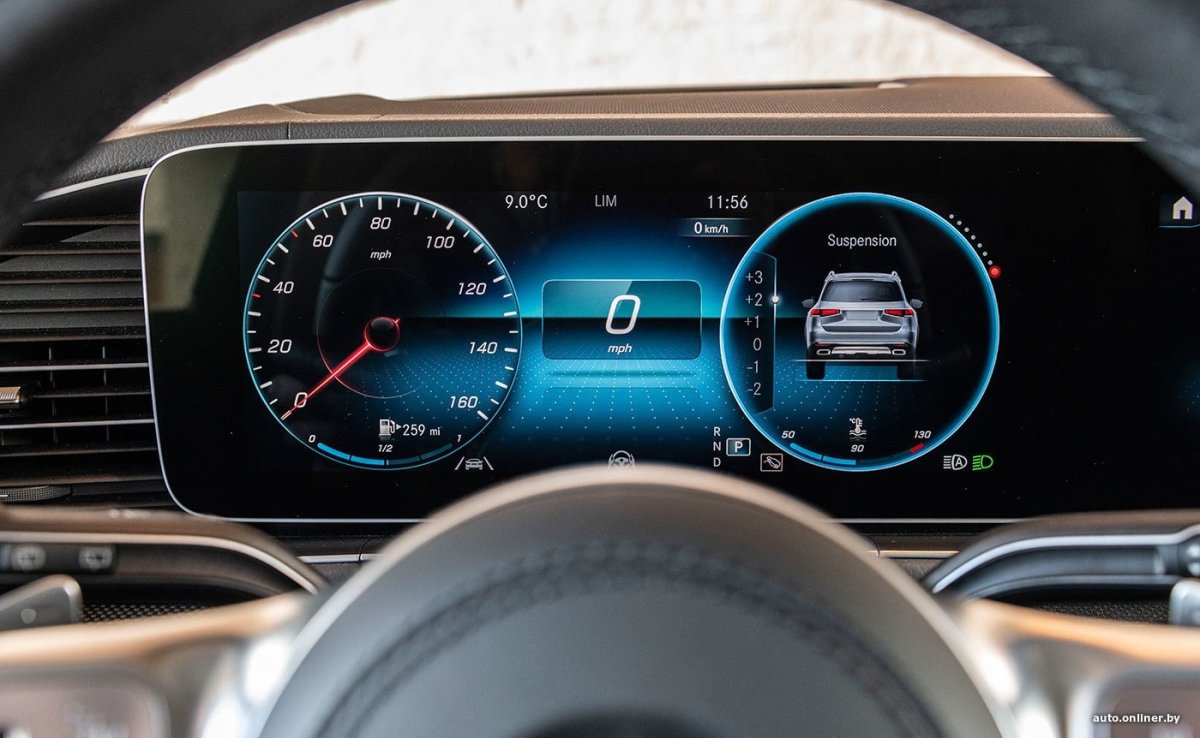 Mercedes Benz приборная панель 2020