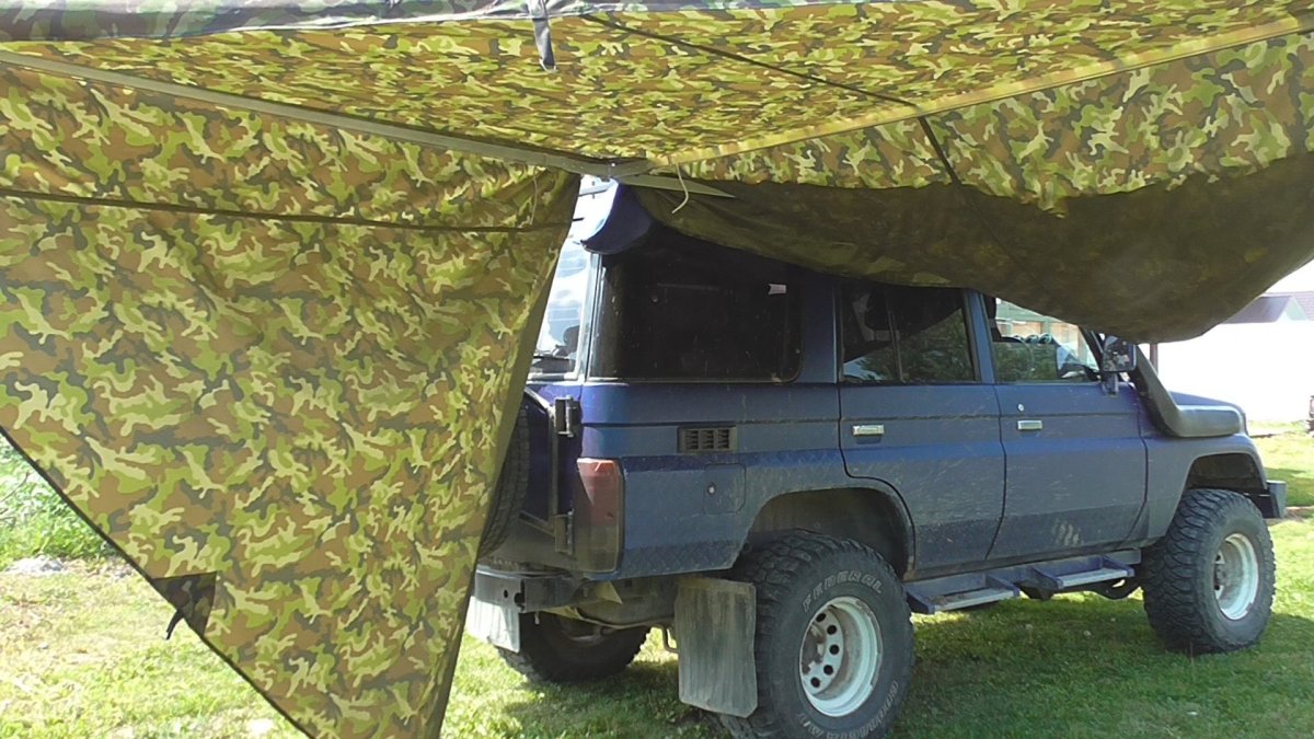 Маркиза на автомобиль своими руками