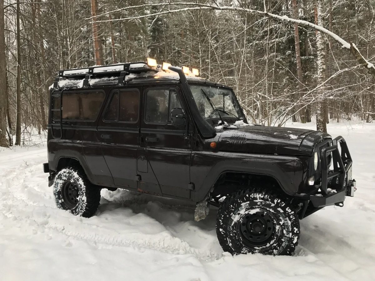 УАЗ 3153 покатушки