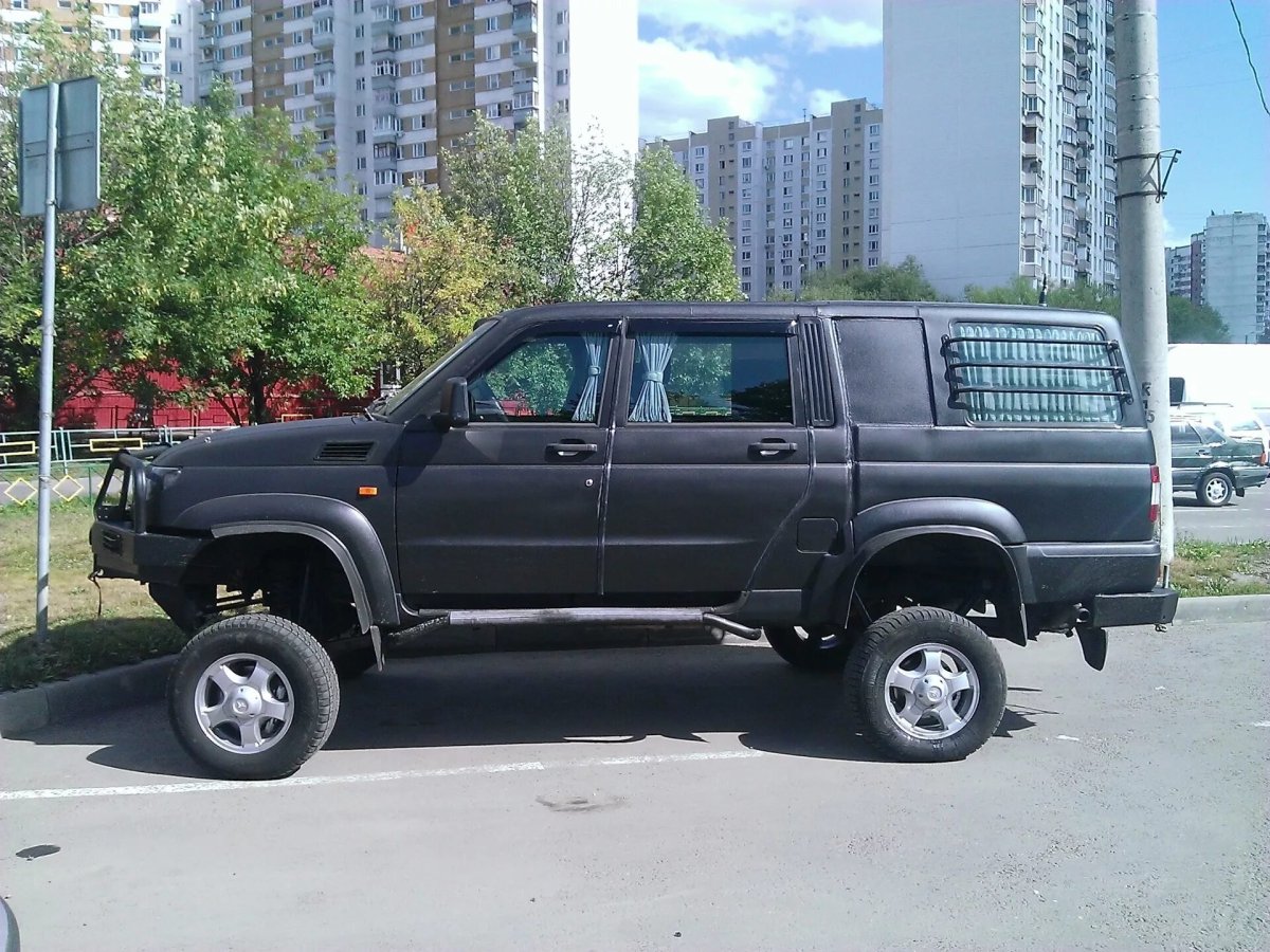 УАЗ Патриот пикап удлиненный