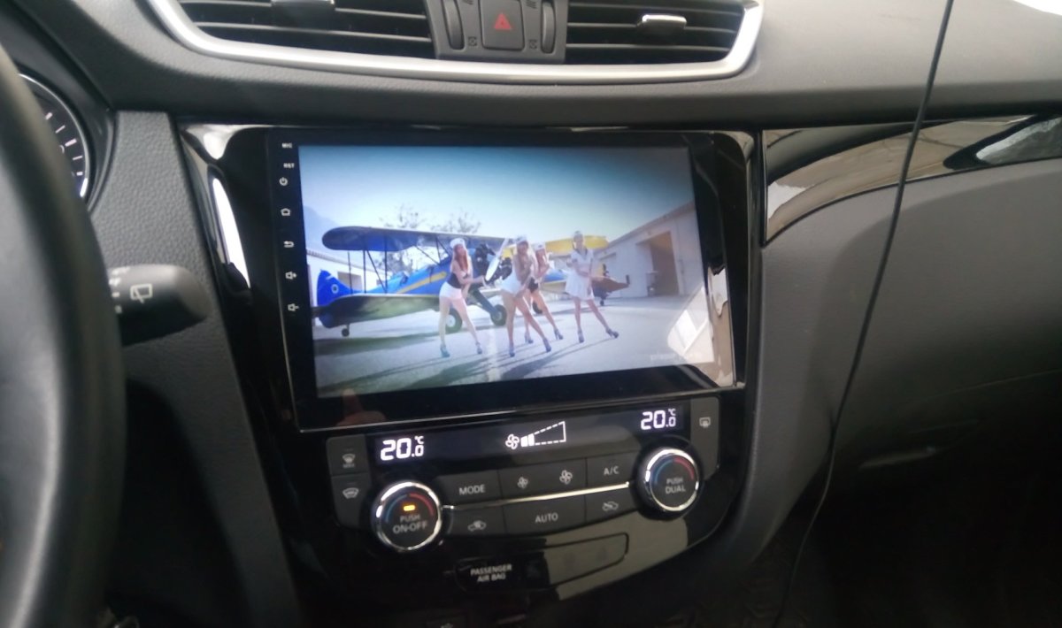 Магнитола 10 дюймов Nissan Qashqai-2