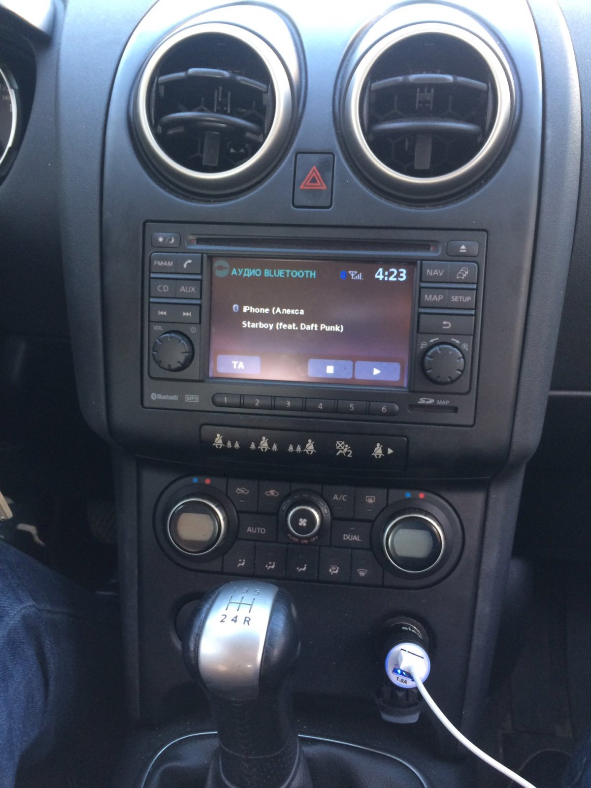 Магнитола Ниссан Кашкай j10