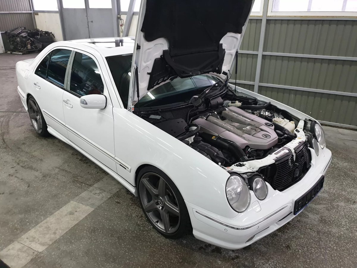 Мерседес w210 5.5 компрессор