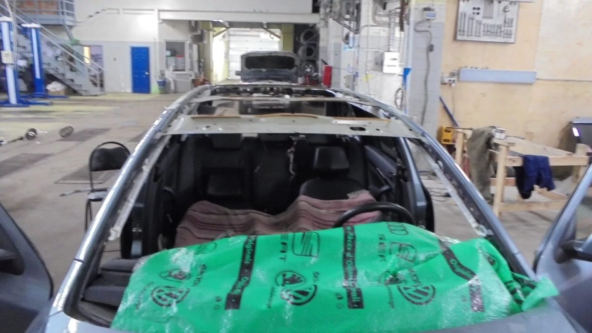 Крыша Октавия а5