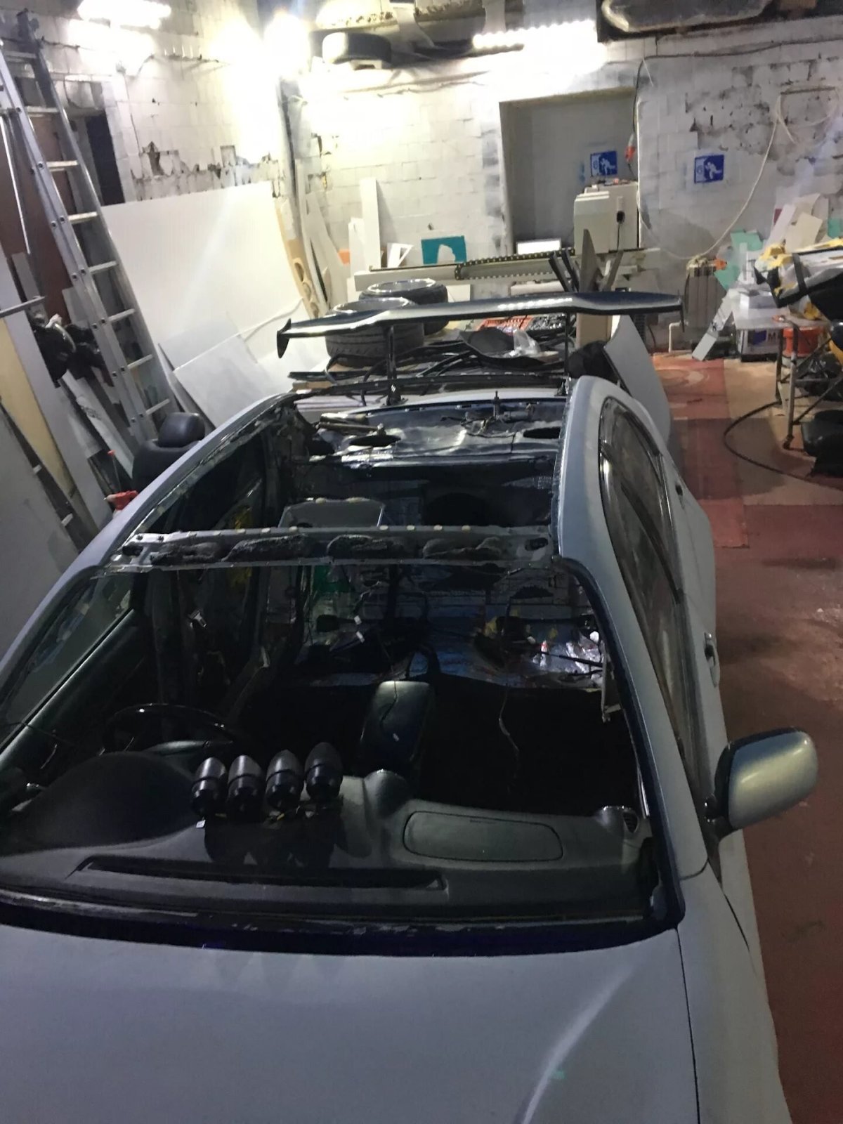 Люкатая крыша jzx100