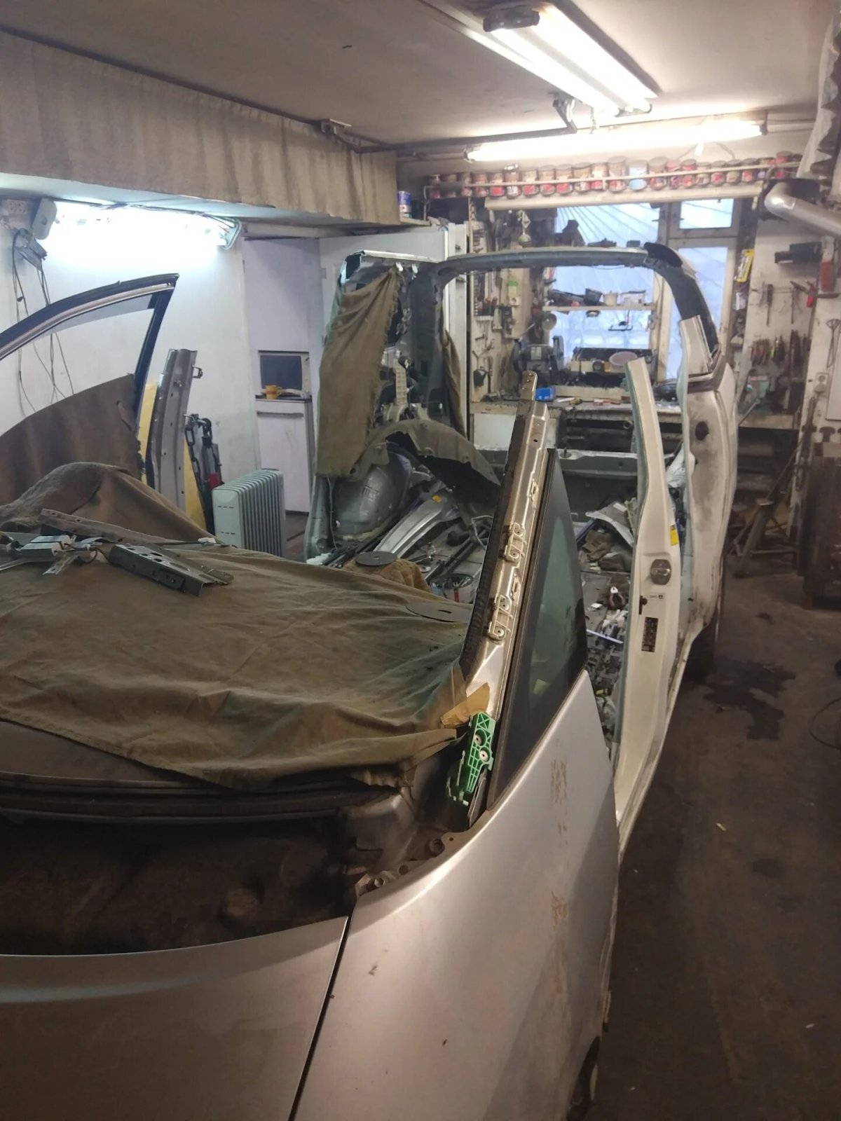 Замена крыши sh5