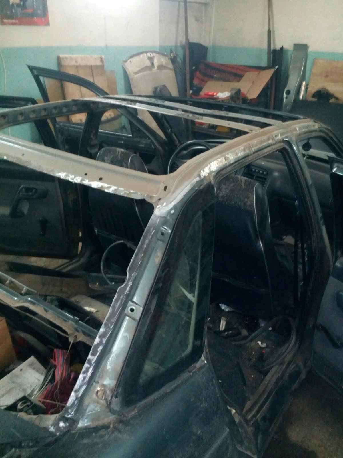 Замена крыши 2111