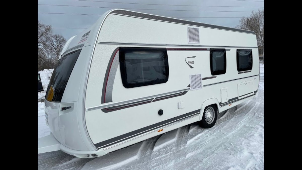 Немецкий автодом прицеп