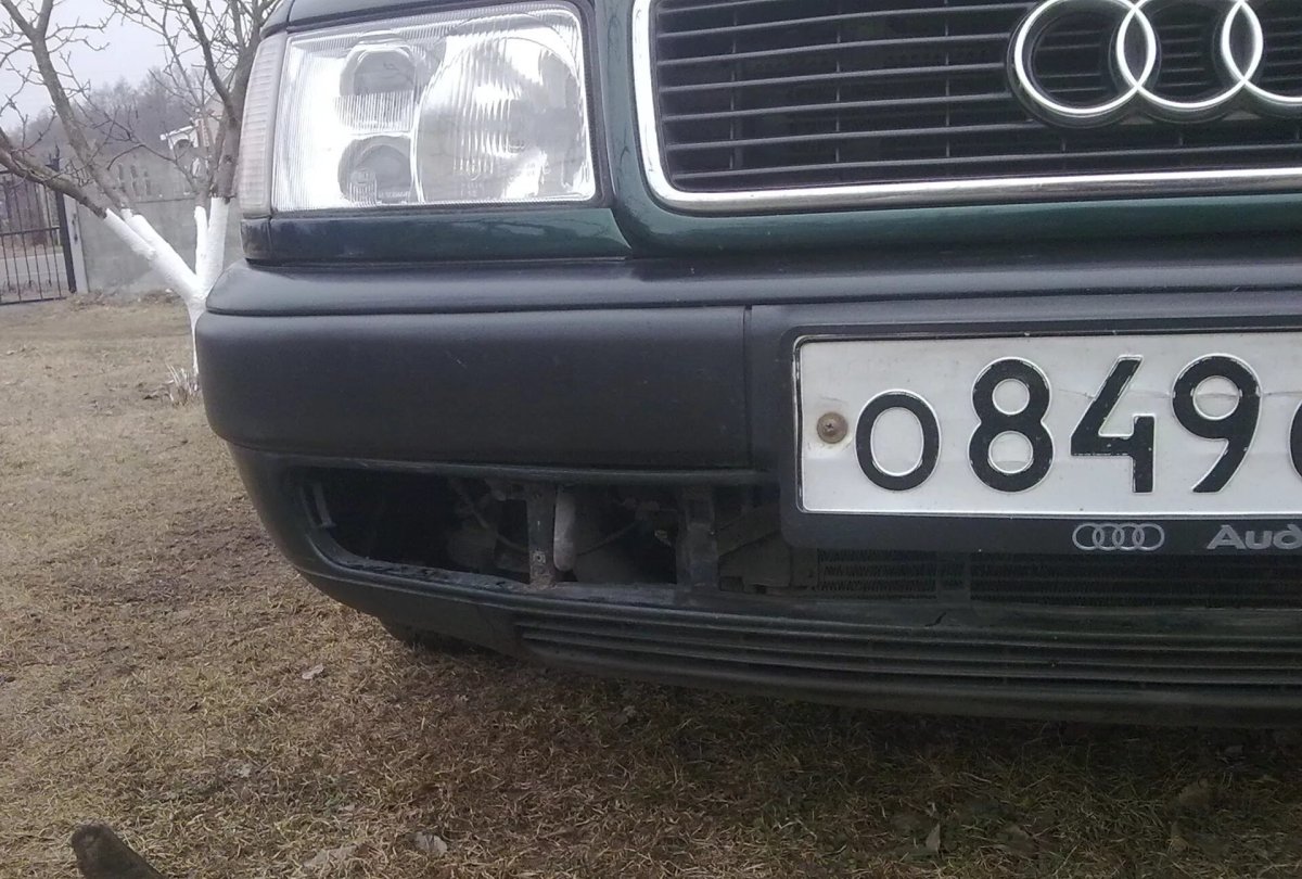 Туманки от ВАЗ на Ауди а6 с4