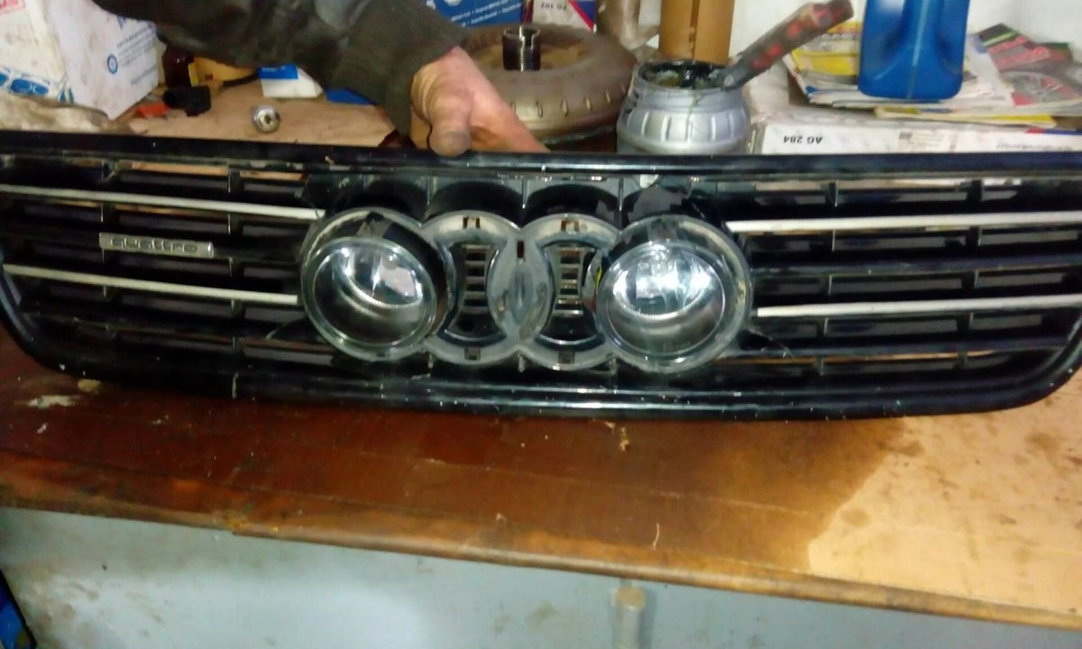 Доп ПТФ на Ауди а6 с4