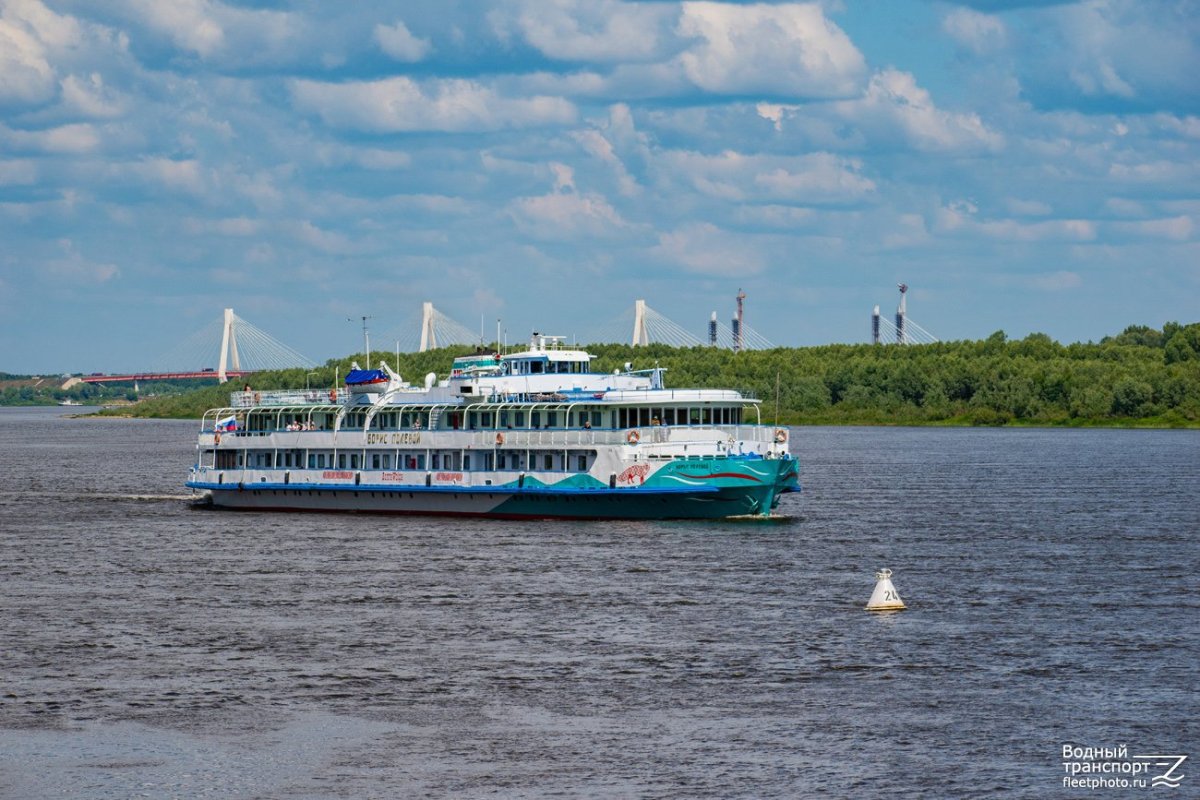 Теплоход Борис полевой