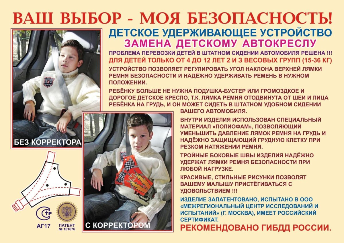 Детское удерживающее устройство