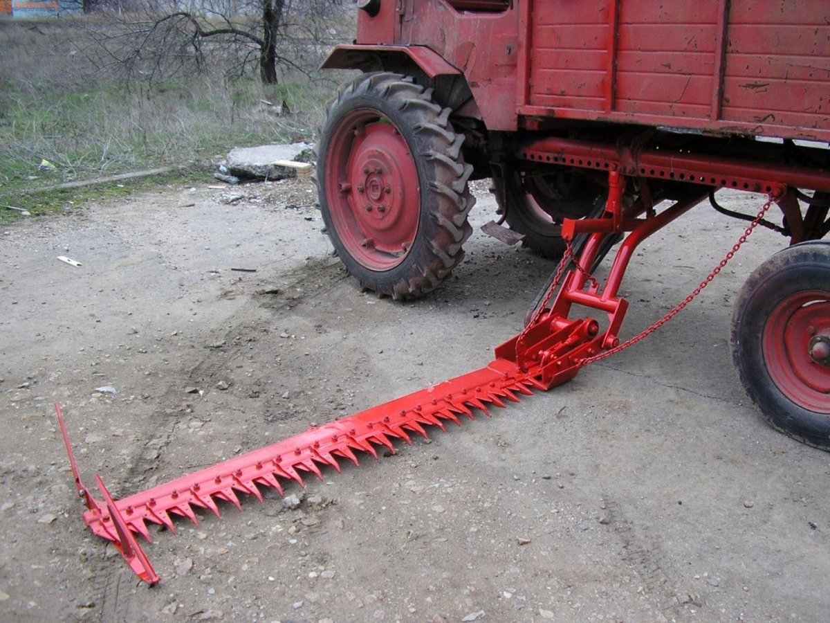 Сегментная косилка на т16