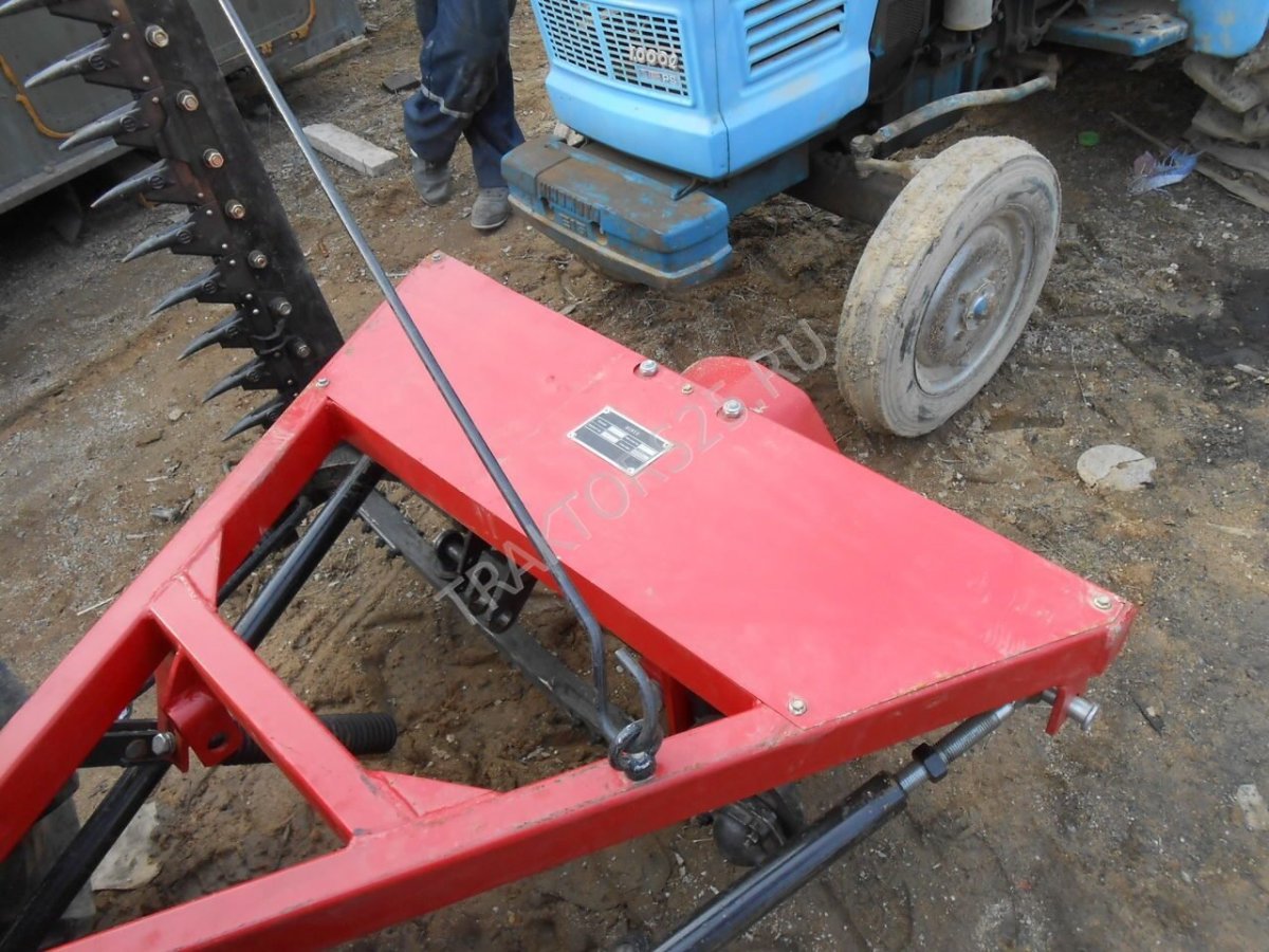 Чешская косилка сегментная 152 для минитрактора