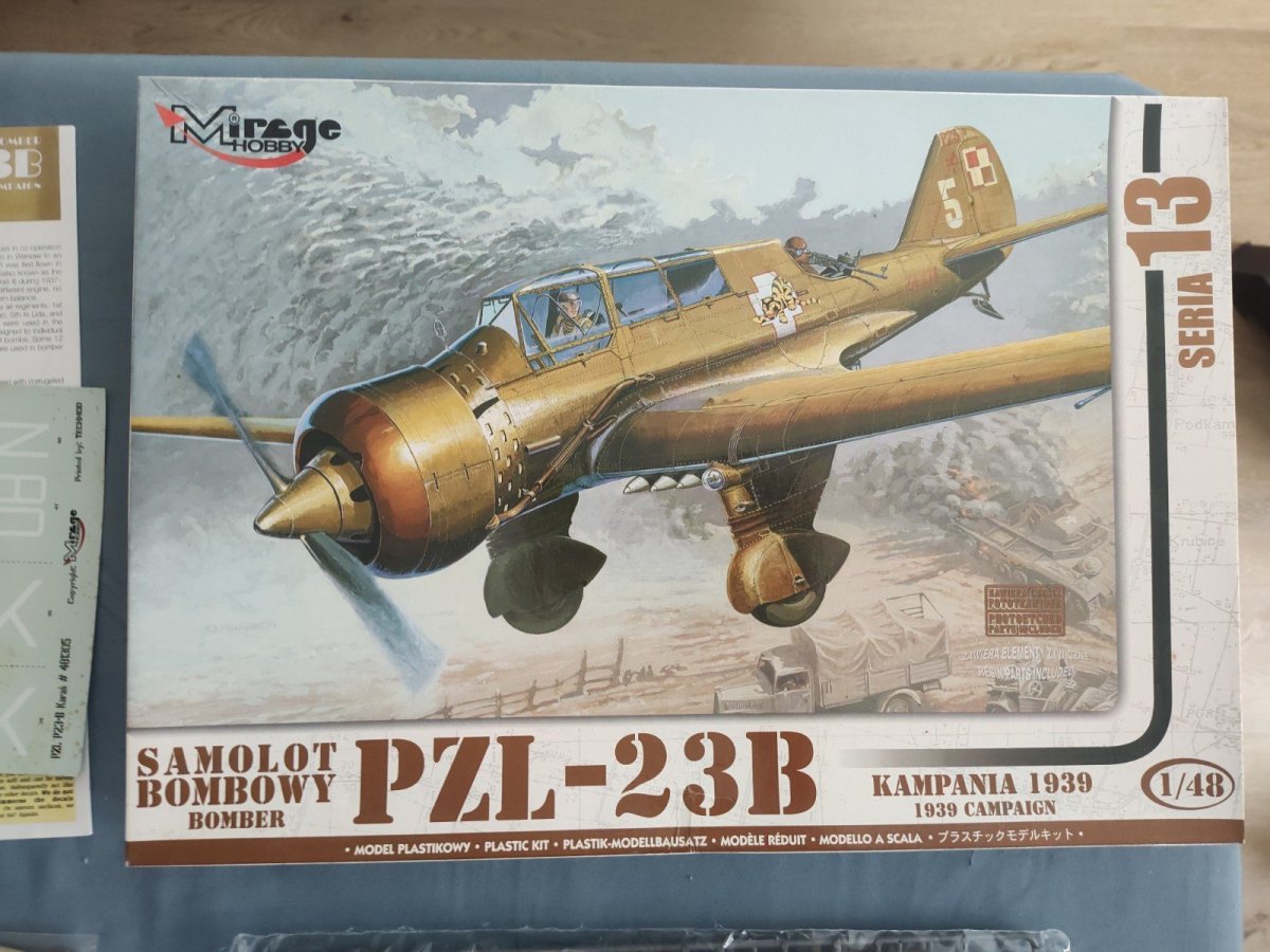 481305 Mirage Hobby 1/48 PZL-23b 1939 campaign - Karas