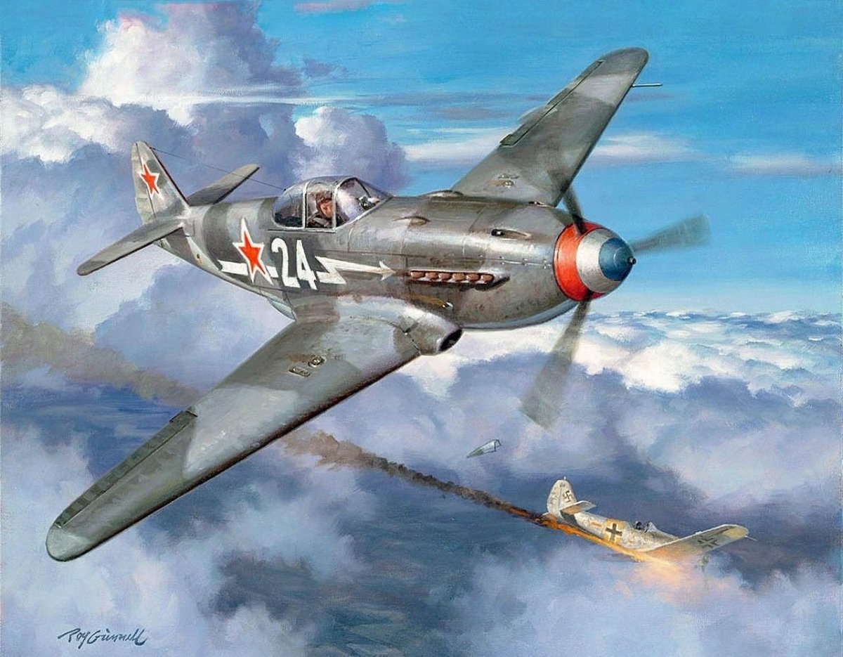 Самолет истребитель як 9