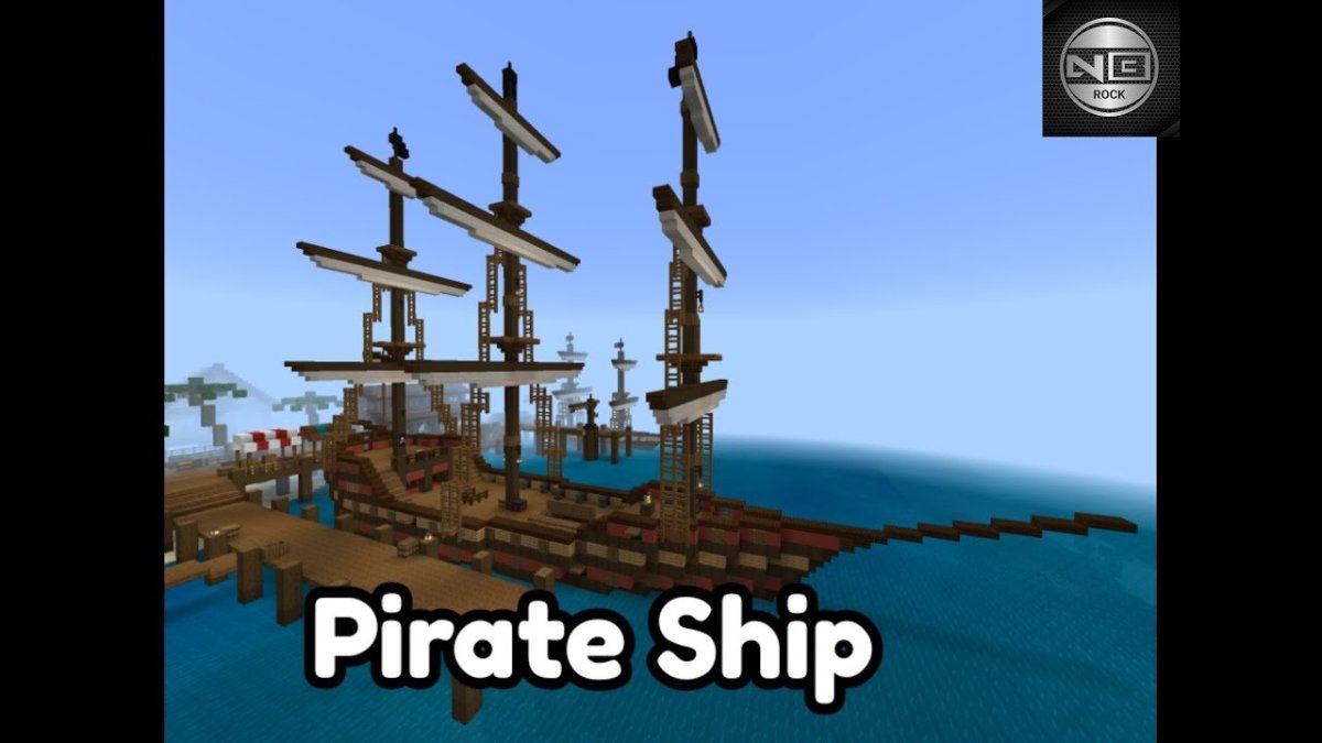 Галеон корабль майнкрафт