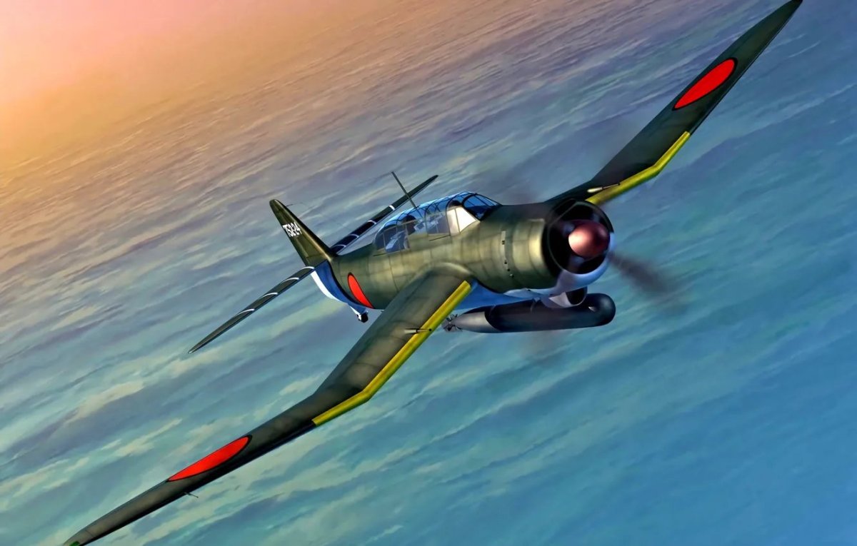 Самолет b7a Ryusei