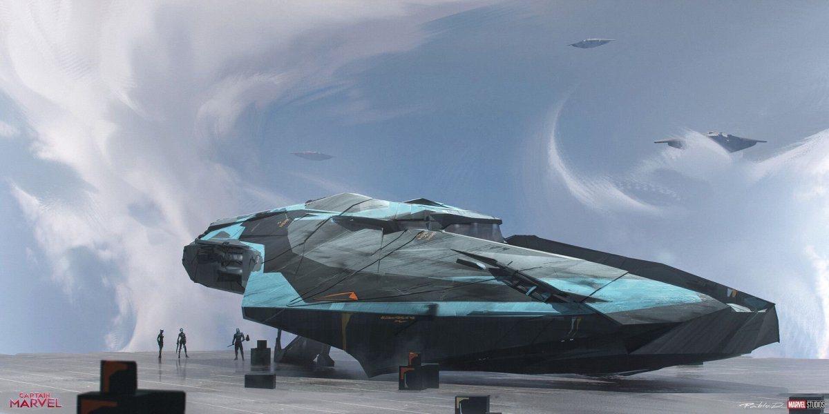 Капитан Марвел корабль