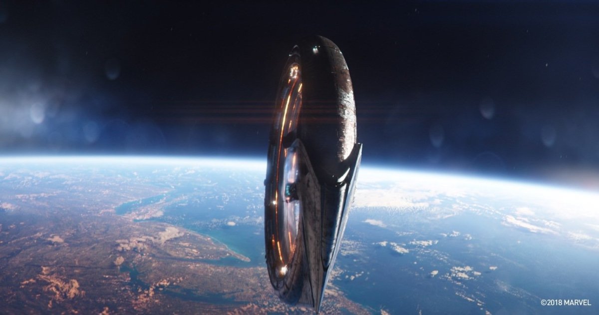 Корабль Мстители война бесконечности