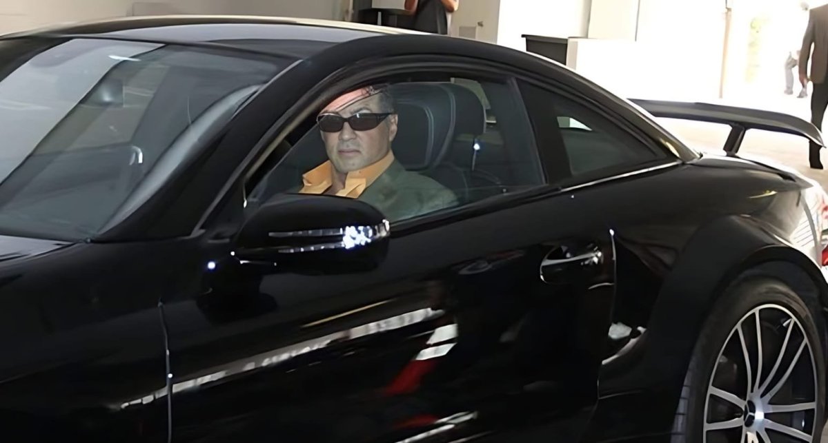 Sylvester Stallone Mercedes