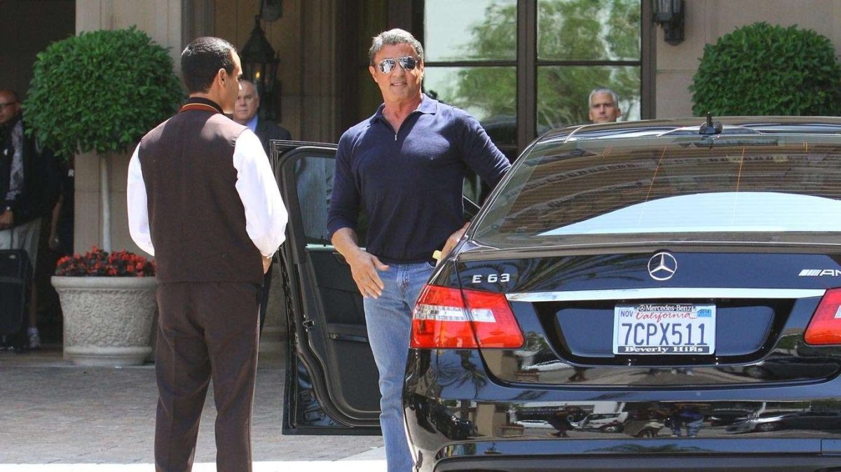 Джейсон Стэтхэм на Mercedes