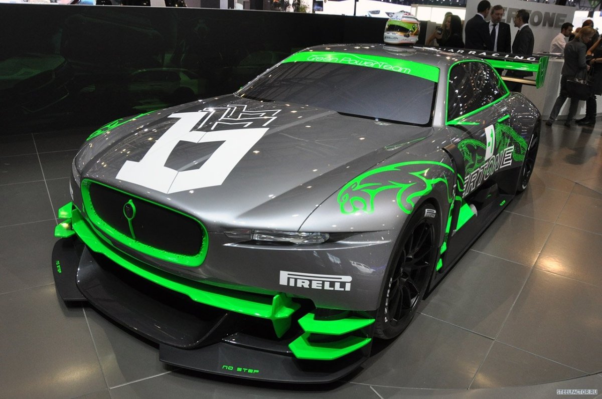 Ягуар машина гоночная